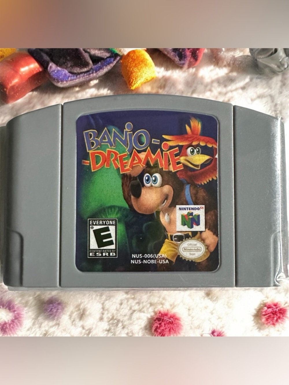 Banjo-Dreamie Game Cartridge - Gray